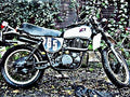 1976 xt500 motorbike A4 Photo Print