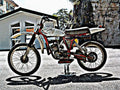 1977 Aprilia motorbike A4 Photo Print