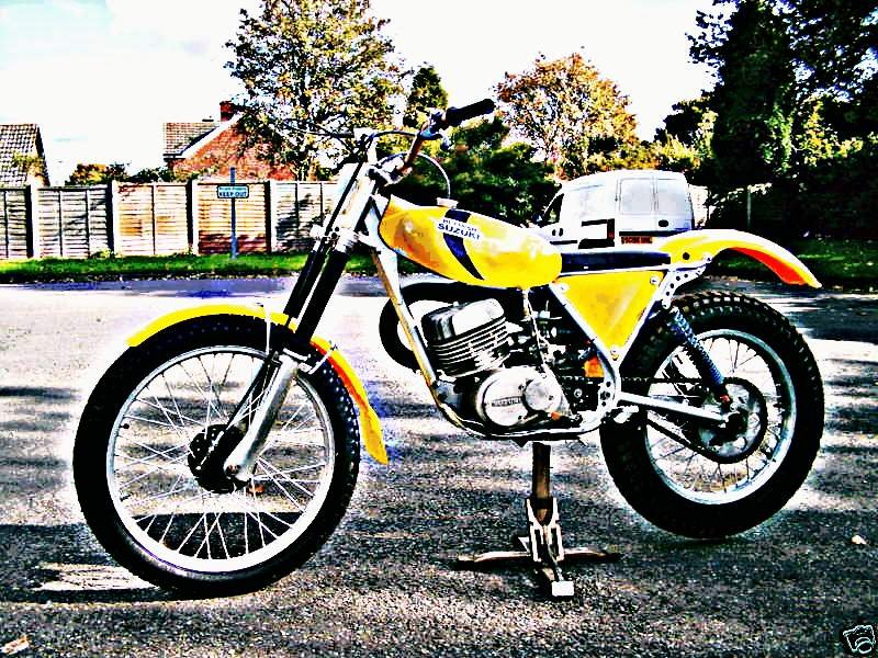1977 beamish motorbike A4 Photo Print