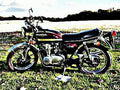 1977 cb550 four motorbike A4 Photo Print