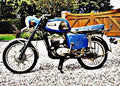1977 mz motorbike A4 Photo Print