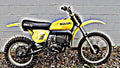 1977 rm370 motorbike A4 Photo Print