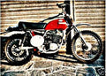 1978 Ktm 125 motorbike A4 Photo Print