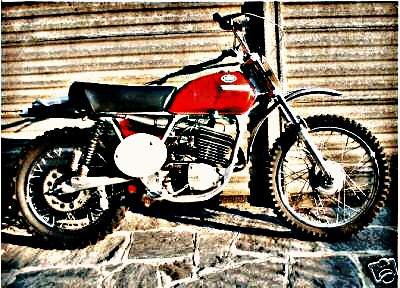 1978 Ktm 125 motorbike A4 Photo Print