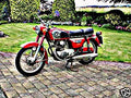 1978 cd175 motorbike A4 Photo Print