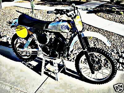 1978 cr390 motorbike A4 Photo Print