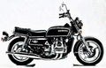 1978 gl1000 motorbike A4 Photo Print