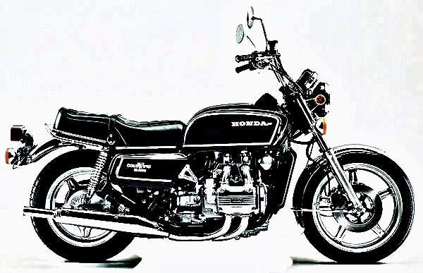 1978 gl1000 motorbike A4 Photo Print