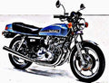 1978 gs1000e motorbike A4 Photo Print