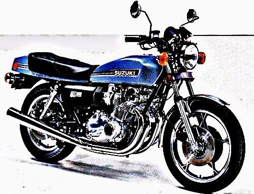 1978 gs1000e motorbike A4 Photo Print