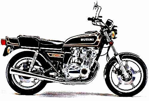 1978 gs750 e motorbike A4 Photo Print