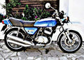 1978 kawasaki kh250 motorbike A4 Photo Print