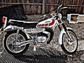 1978 ty50 motorbike A4 Photo Print