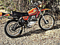 1978 xl250s motorbike A4 Photo Print