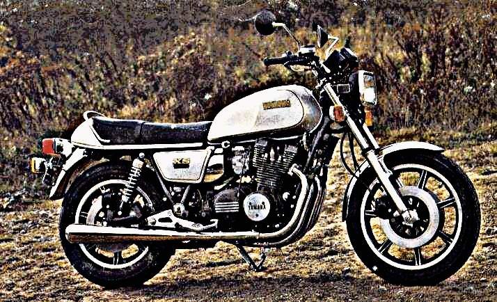 1978 xs1100e motorbike A4 Photo Print