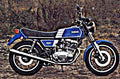 1978 yamaha xs500 motorbike A4 Photo Print