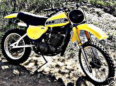 1978 yz400 motorbike A4 Photo Print