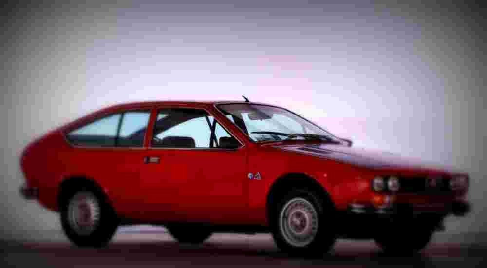1979 Alfa Romeo 2000 GTV Turbodelta Coupe A4 Photo Print