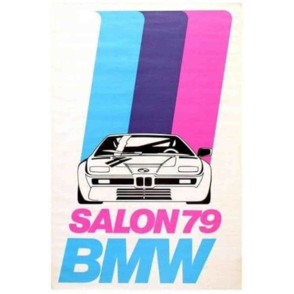 1979 Bmw Sports Car Rk 298 Vintage Retro Advert Poster A4 Photo Print