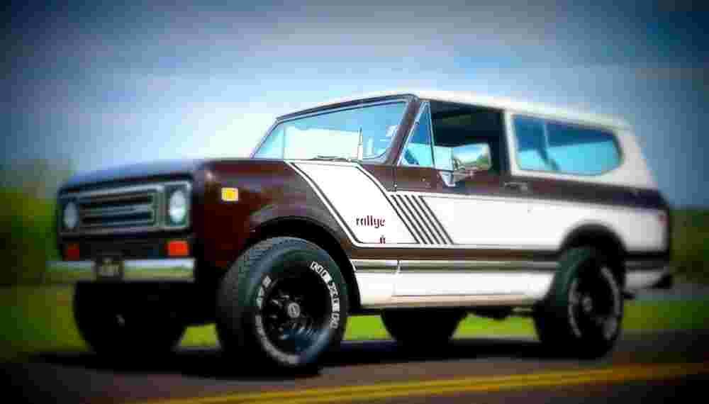 1979 International Scout II Rallye A4 Photo Print
