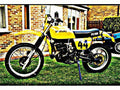 1979 Suzuki Pe250 motorbike A4 Photo Print