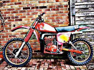 1979 cr250 motorbike A4 Photo Print