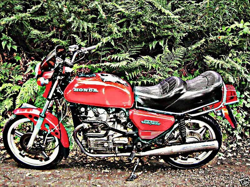 1979 cx500 motorbike A4 Photo Print