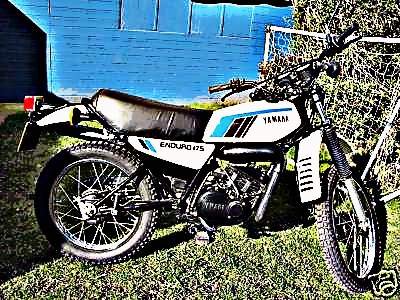 1979 dt175mx motorbike A4 Photo Print