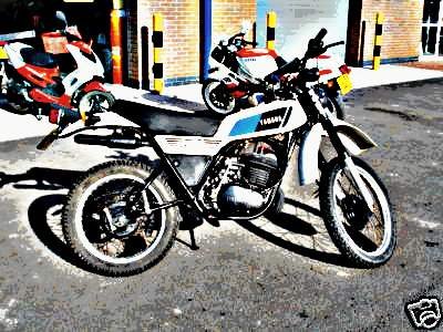 1979 dt400 motorbike A4 Photo Print