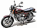 1979 gs1000 gt motorbike A4 Photo Print