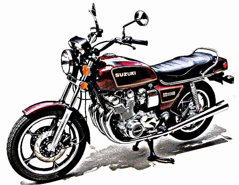 1979 gs1000 gt motorbike A4 Photo Print