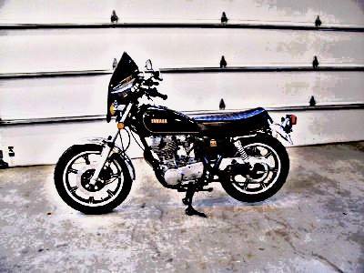 1979 yamaha sr500 motorbike A4 Photo Print