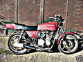 1979 z500 motorbike A4 Photo Print