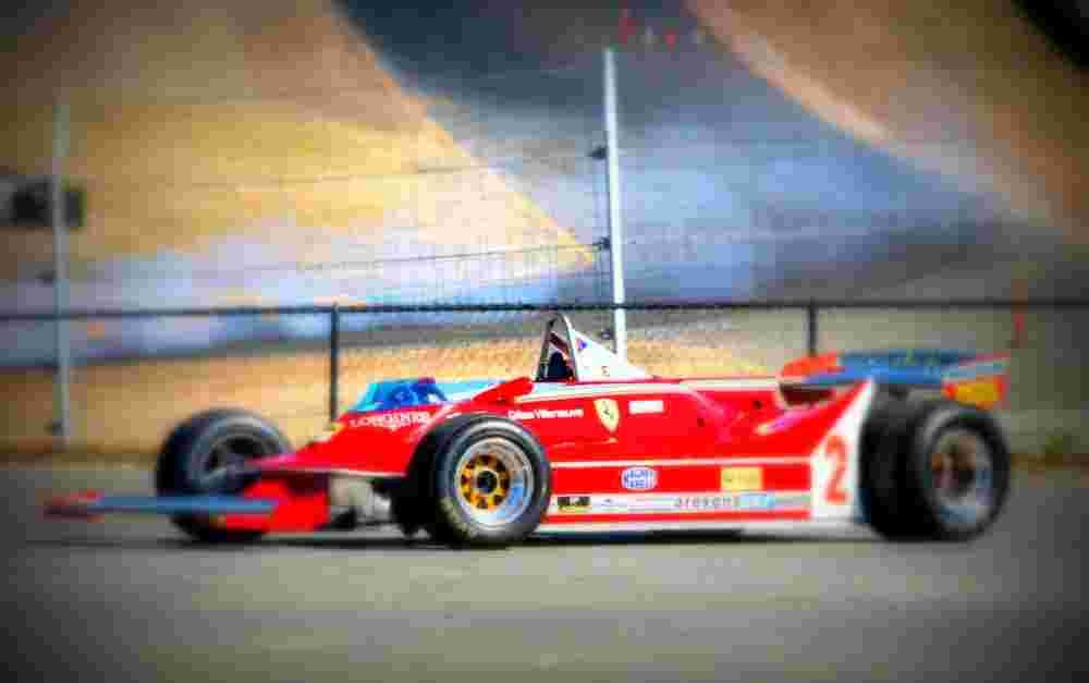 1980 Ferrari 312 T5 A4 Photo Print