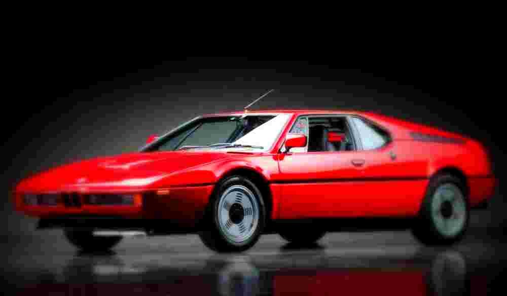 1980 bmw m1 A4 Photo Print