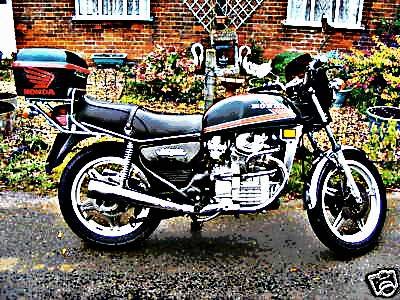 1980 cx500 motorbike A4 Photo Print