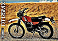 1980 dt125 motorbike A4 Photo Print