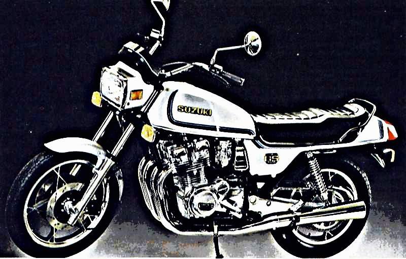 1980 gs1100e motorbike A4 Photo Print