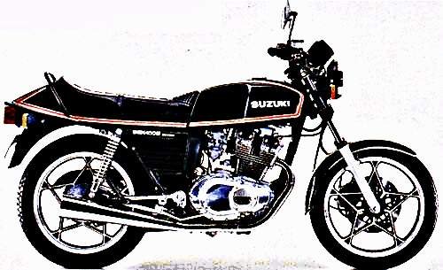 1980 gsx400e motorbike A4 Photo Print
