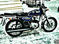 1980 rs200 motorbike A4 Photo Print