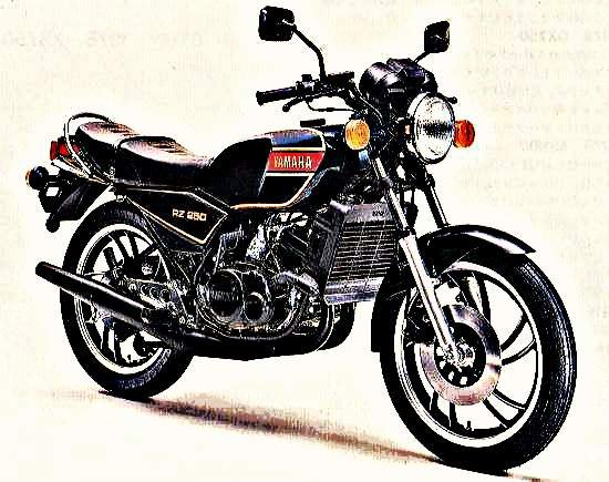 1980 rz250 motorbike A4 Photo Print