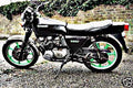 1980 z400 motorbike A4 Photo Print