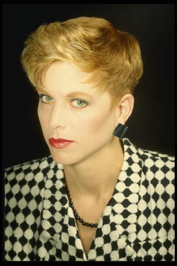 198057 Short Strawberry Blond Hair A4 Photo Print
