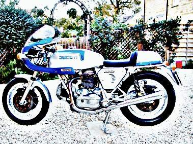 1981 900ss motorbike A4 Photo Print