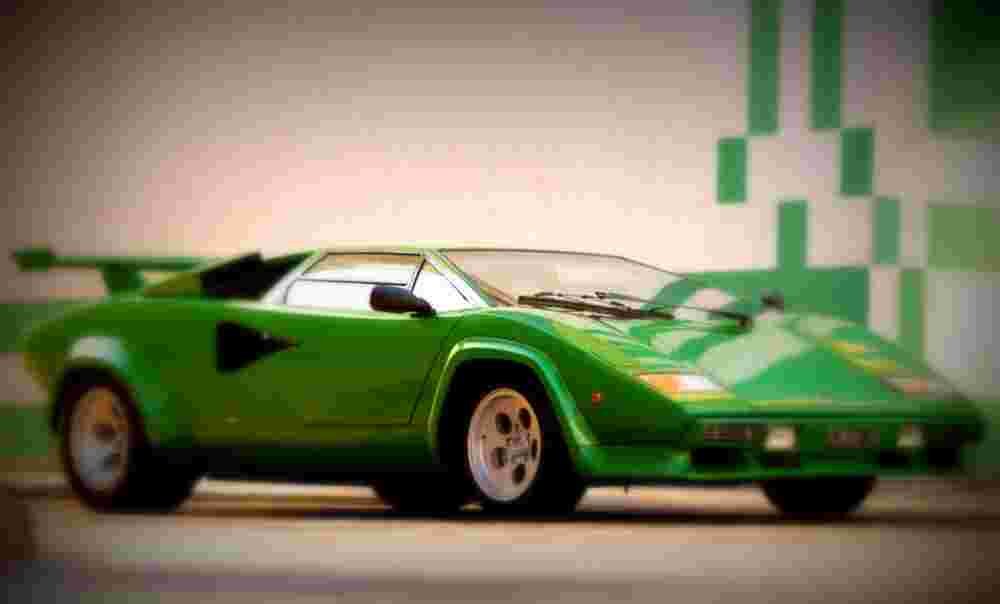 1981 Lamborghini Countach LP400 S A4 Photo Print