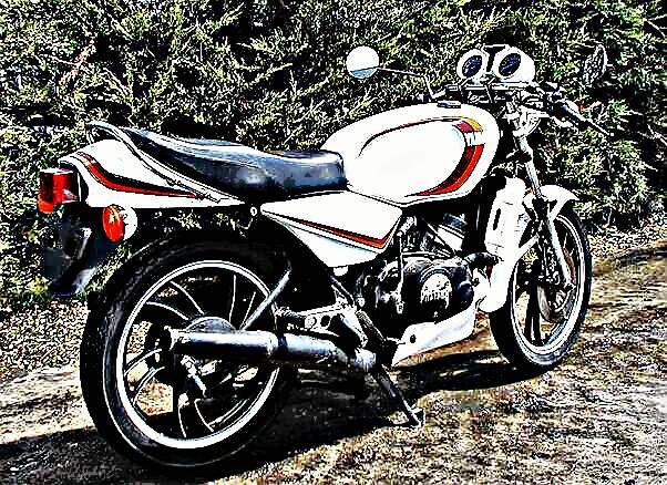 1981 Yamaha Rd250 Lc motorbike A4 Photo Print