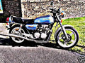 1981 cb650z motorbike A4 Photo Print