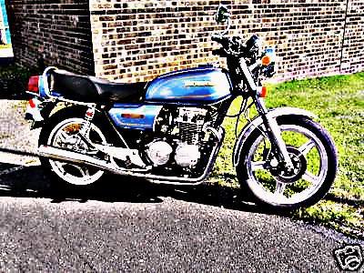 1981 cb650z motorbike A4 Photo Print