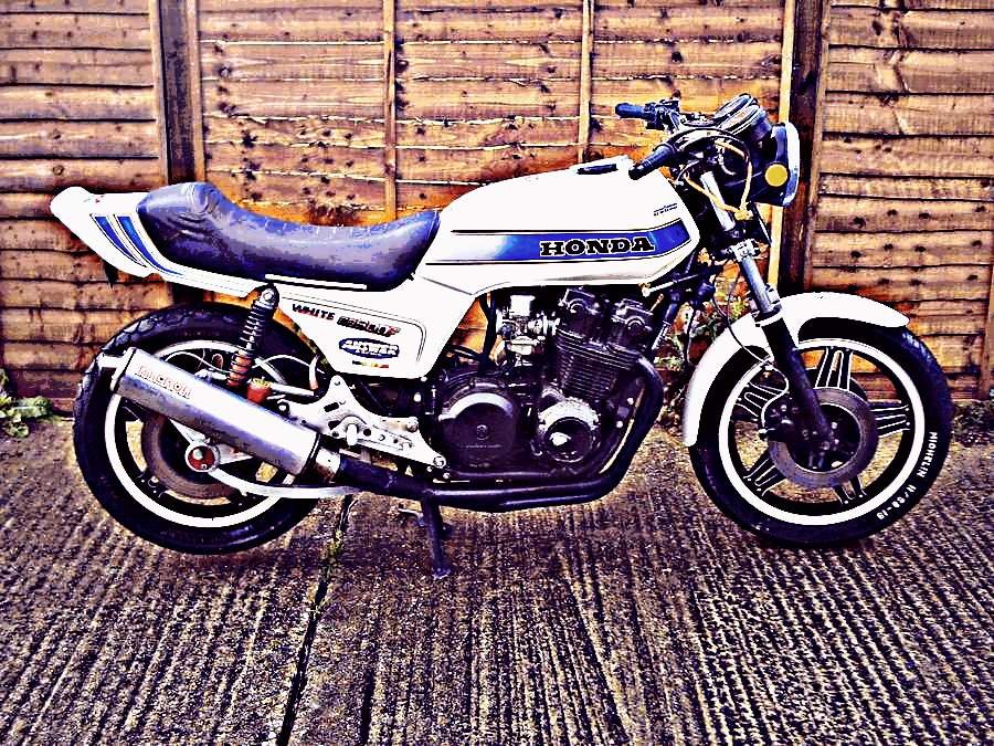 1981 cb900f motorbike A4 Photo Print