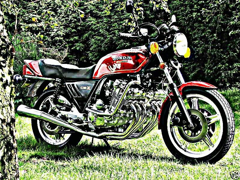 1981 cbx1000z motorbike A4 Photo Print